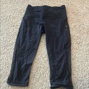 Black Athletic Leggings Lululemon